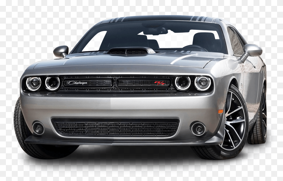 Gray Dodge Challenger Car Pngpix Dodge, Vehicle, Transportation, Sports Car, Coupe Png Image