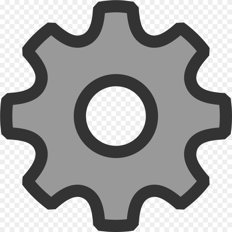 Gray Gear Icon Drawing Settings Clipart, Machine, Person Free Png Download