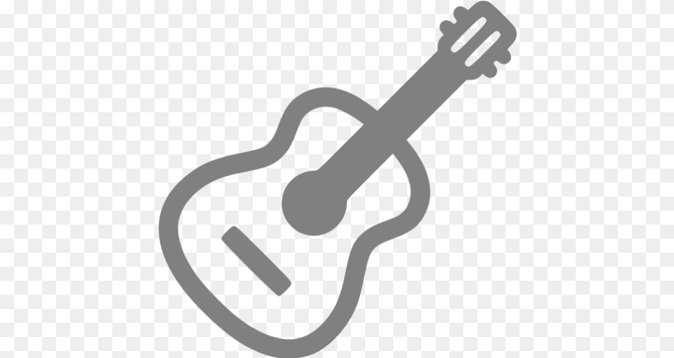 Gray Guitar Icon Gray Music Icons Violao Icone, Musical Instrument, Smoke Pipe Free Transparent Png