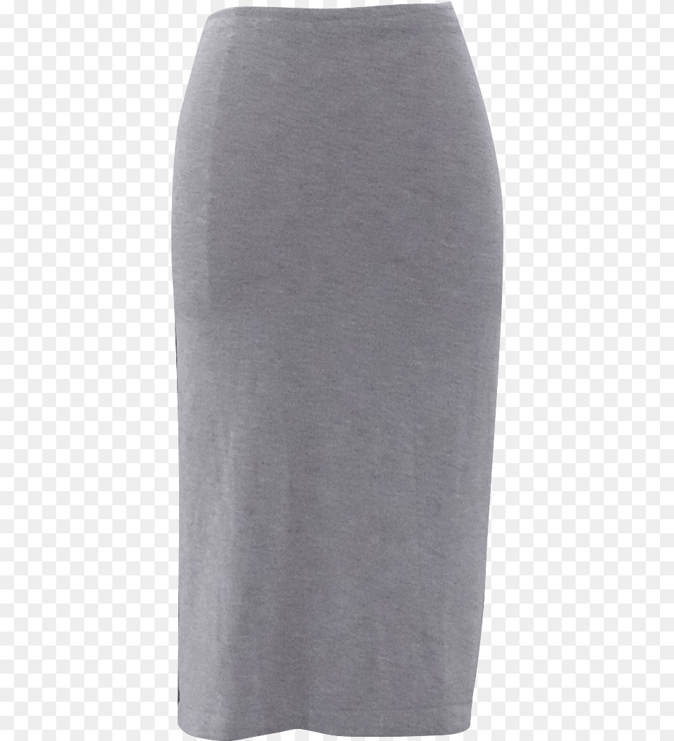 Gray Jersey Pencil Skirt With Side Slit Pencil Skirt, Clothing, Home Decor, Miniskirt, Book Png
