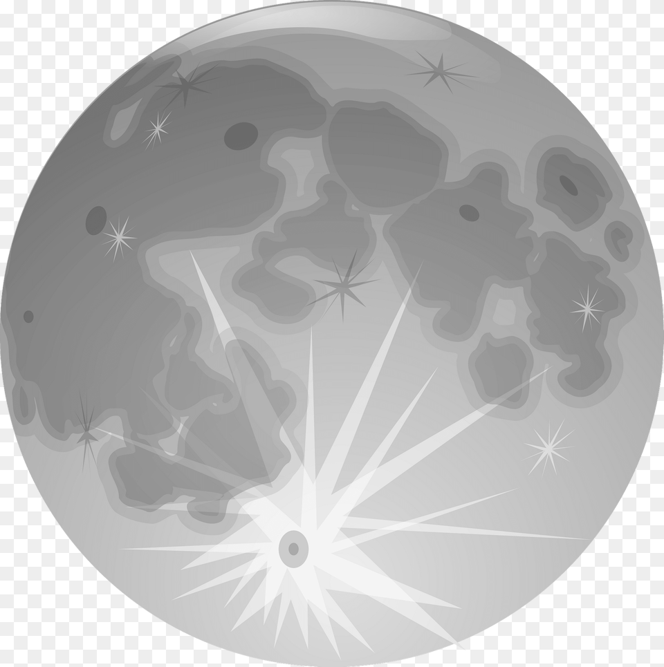 Gray Moon Full Moon Clipart, Astronomy, Nature, Night, Outdoors Png