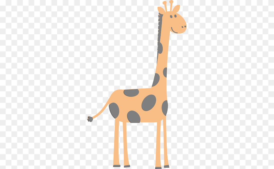 Gray Orange Giraffe Clip Arts For Web, Animal, Mammal, Wildlife, Kangaroo Png