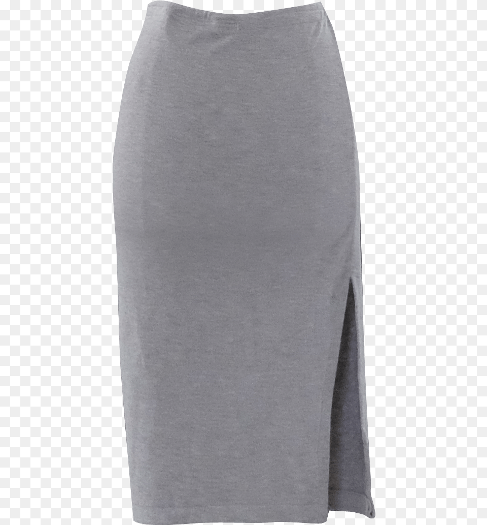 Gray Pencil Skirt By British Steele Pencil Skirt, Clothing, Miniskirt, Person Png