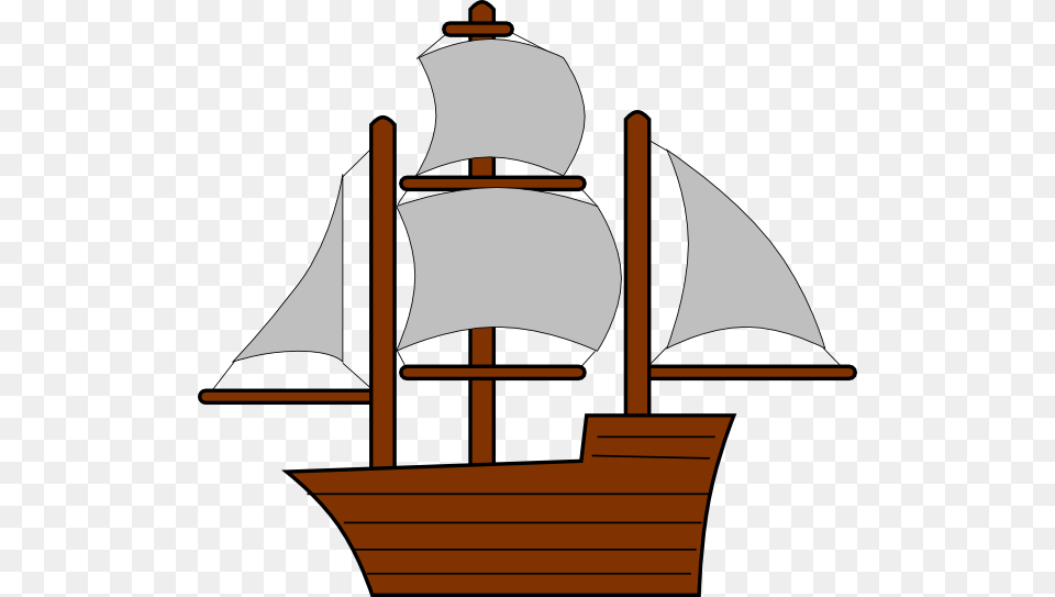 Gray Pirate Ship Clip Art, Boat, Sailboat, Transportation, Vehicle Free Png Download