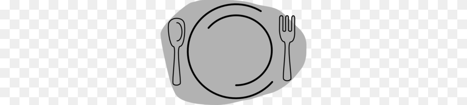 Gray Plate Clip Art, Cutlery, Fork Png Image