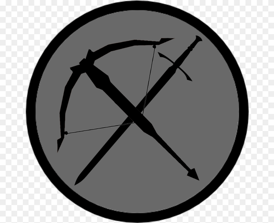 Gray Ranger Symbol Illustration, Weapon, Bow Free Png
