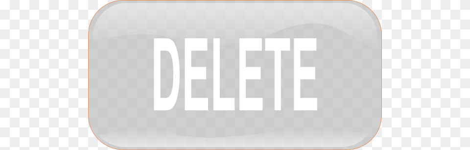 Gray Rectangle Delete Button Svg Clip Arts 600 X, Page, Text Png Image