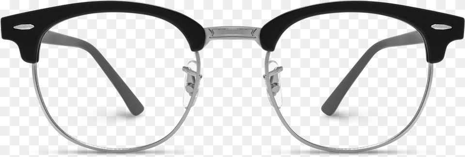 Gray Retro Half Frame Semi Rimless Gold Rimmed Glasses De Culos Ray Ban, Accessories, Sunglasses Free Png Download