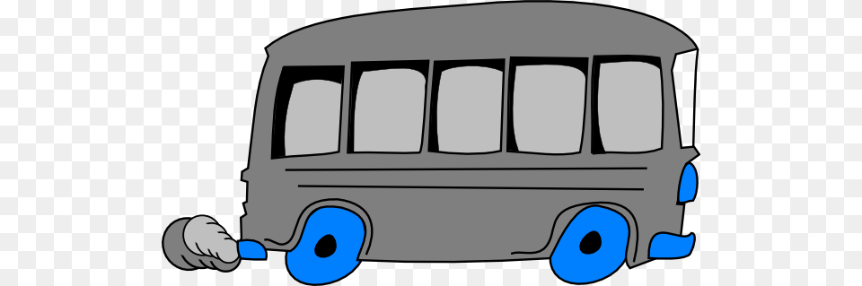 Gray School Bus Clip Art, Vehicle, Van, Transportation, Minibus Free Png