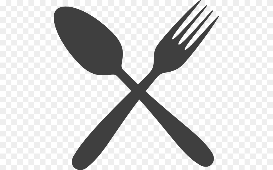 Gray Silverware Clip Art, Cutlery, Fork, Spoon Png Image