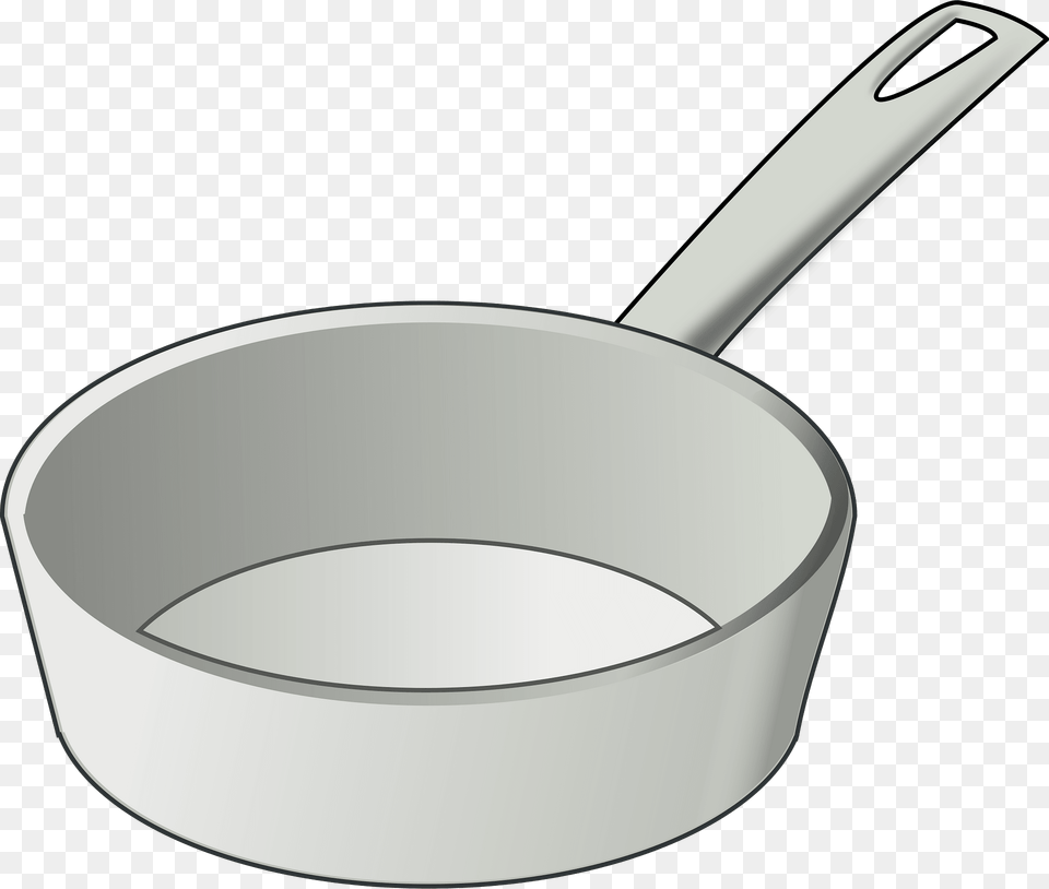 Gray Skillet Clipart, Cooking Pan, Cookware, Frying Pan, Appliance Free Transparent Png
