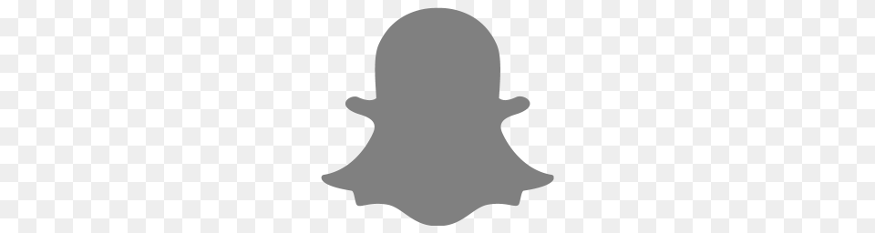 Gray Snapchat Icon Png