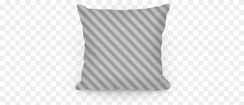Gray Stripe Pattern Pillow Military Shrine, Cushion, Home Decor Png