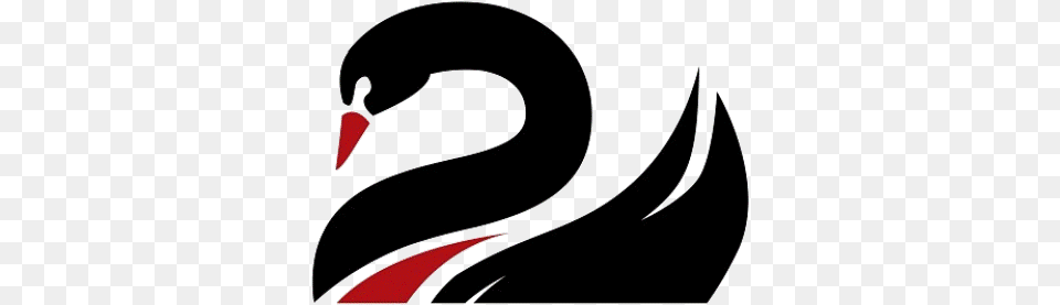 Gray Swan Logo Logodix Swan, Animal, Bird, Waterfowl, Black Swan Free Png Download