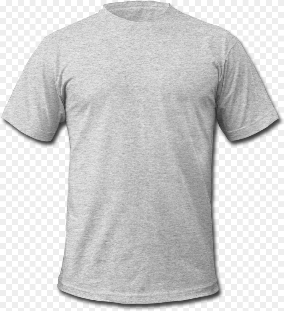 Gray T Shirt Unique Plain Grey T Shirt Transparent, Clothing, T-shirt Free Png