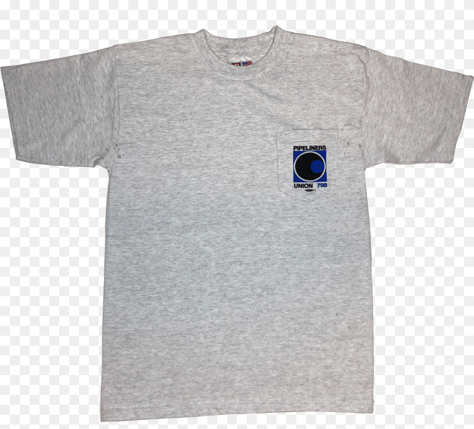 Gray T Shirt Wlogo Amp Pocketshirts, Computer Hardware, Electronics, Hardware, Computer Free Png Download