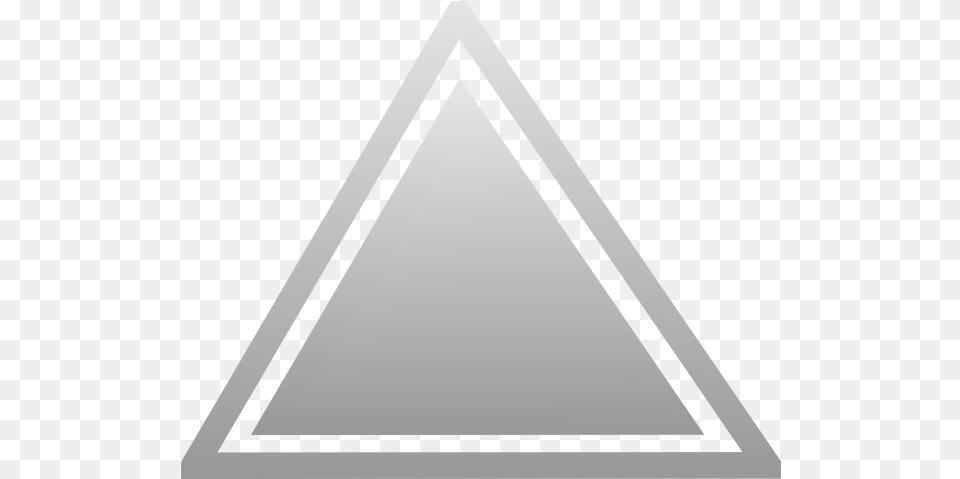 Gray Triangle Clipart Transparent Gray Triangle, Bow, Weapon Png