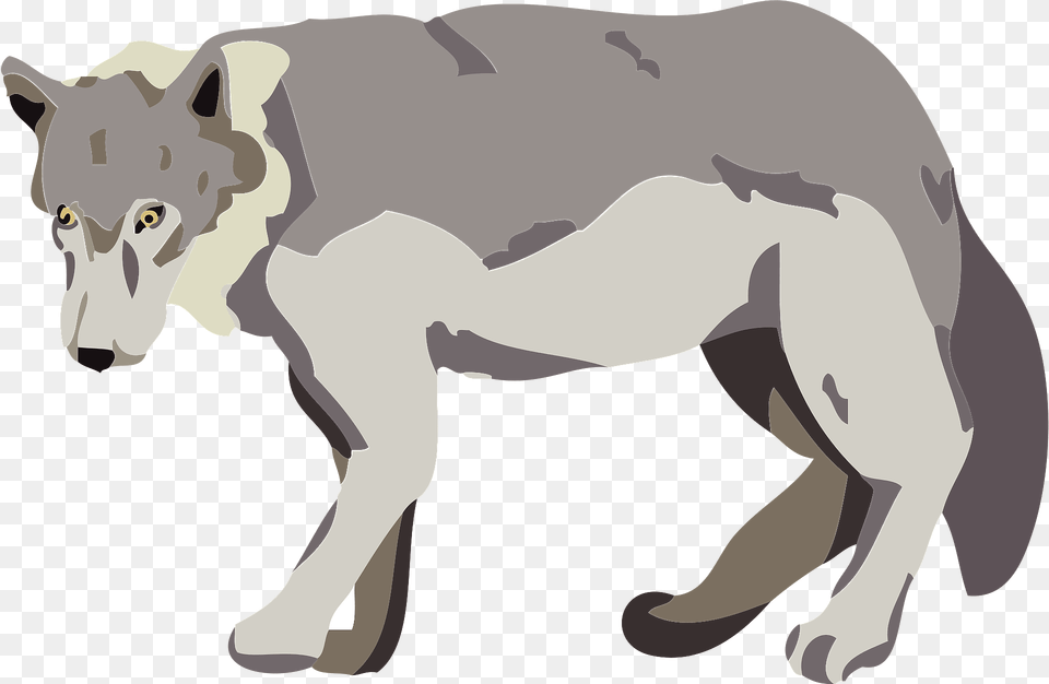 Gray Wolf Clipart, Animal, Mammal, Person Free Png