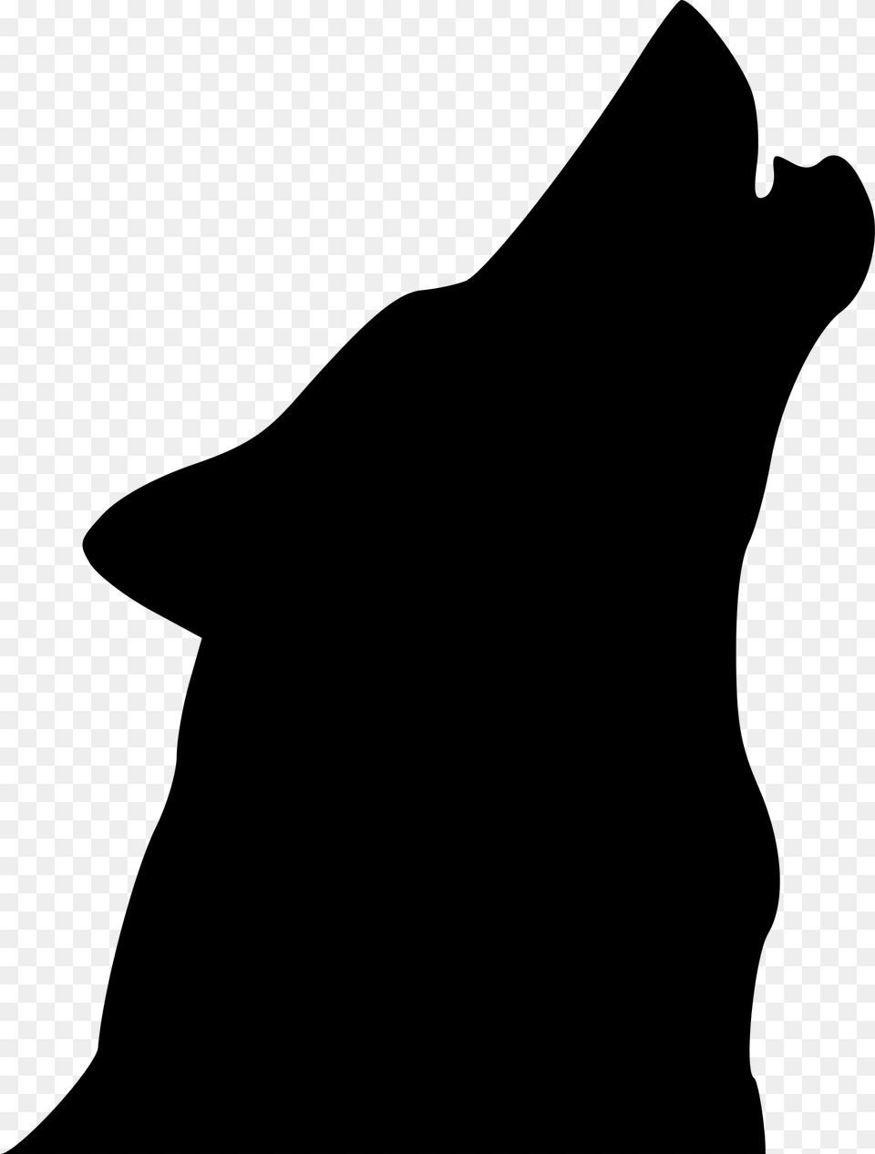 Gray Wolf Clipart Bad Wolf Png Image
