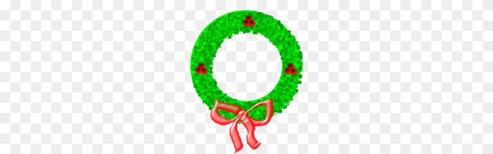 Grayscale Christmas Clip Art, Green, Wreath Png Image