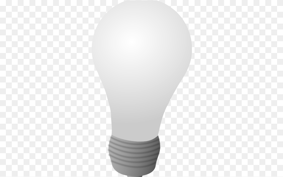 Grayscale Vector Image Of A Lightbulb Light Bulb Clip Art, Person Free Png
