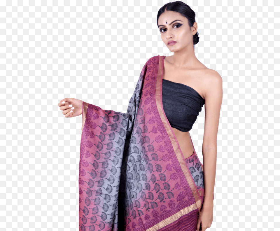 Graywine Pure Tussar Silk Saree Photo Shoot, Adult, Female, Person, Woman Png