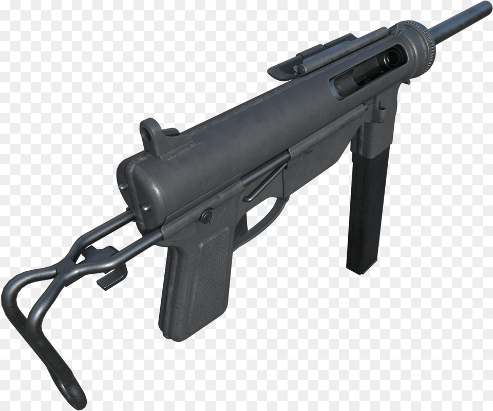 Grease Gun Battalion, Firearm, Machine Gun, Rifle, Weapon Free Transparent Png