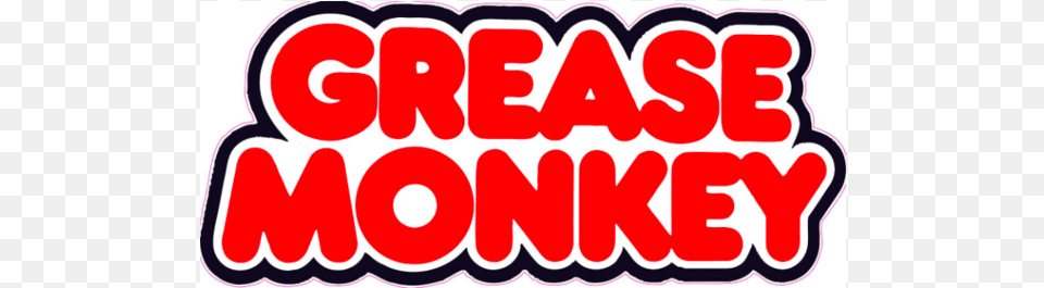 Grease Monkey Logo, Sticker, Food, Ketchup, Text Free Transparent Png