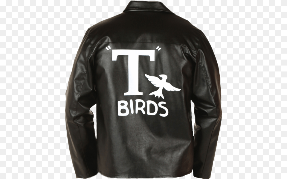 Grease Movie T Birds Jacket Grease Lightning T Birds, Clothing, Coat, Leather Jacket Free Transparent Png