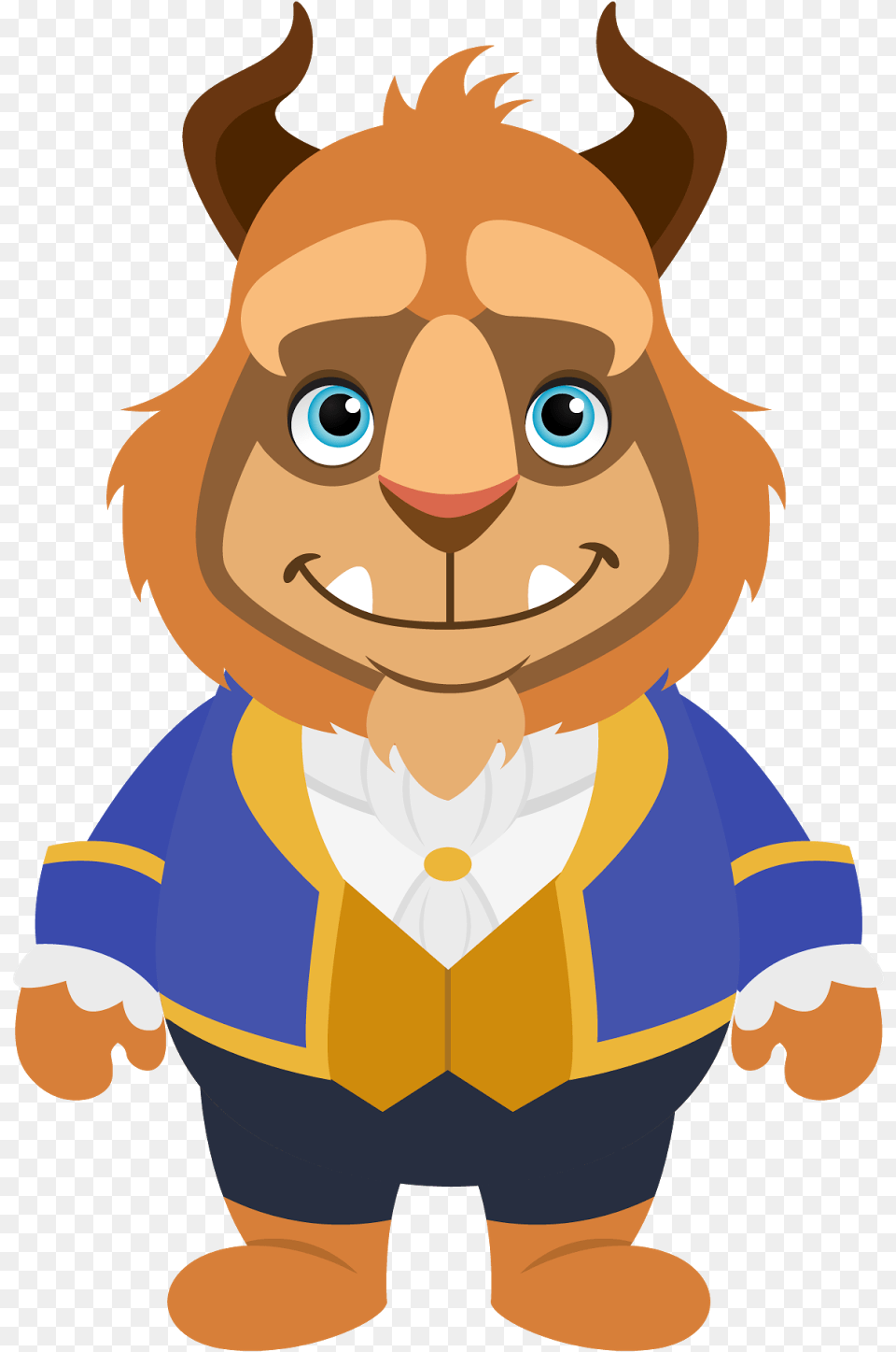 Great 14 Cliparts For Beauty And The Beast Baby Beast, Person, Face, Head, Plush Png Image