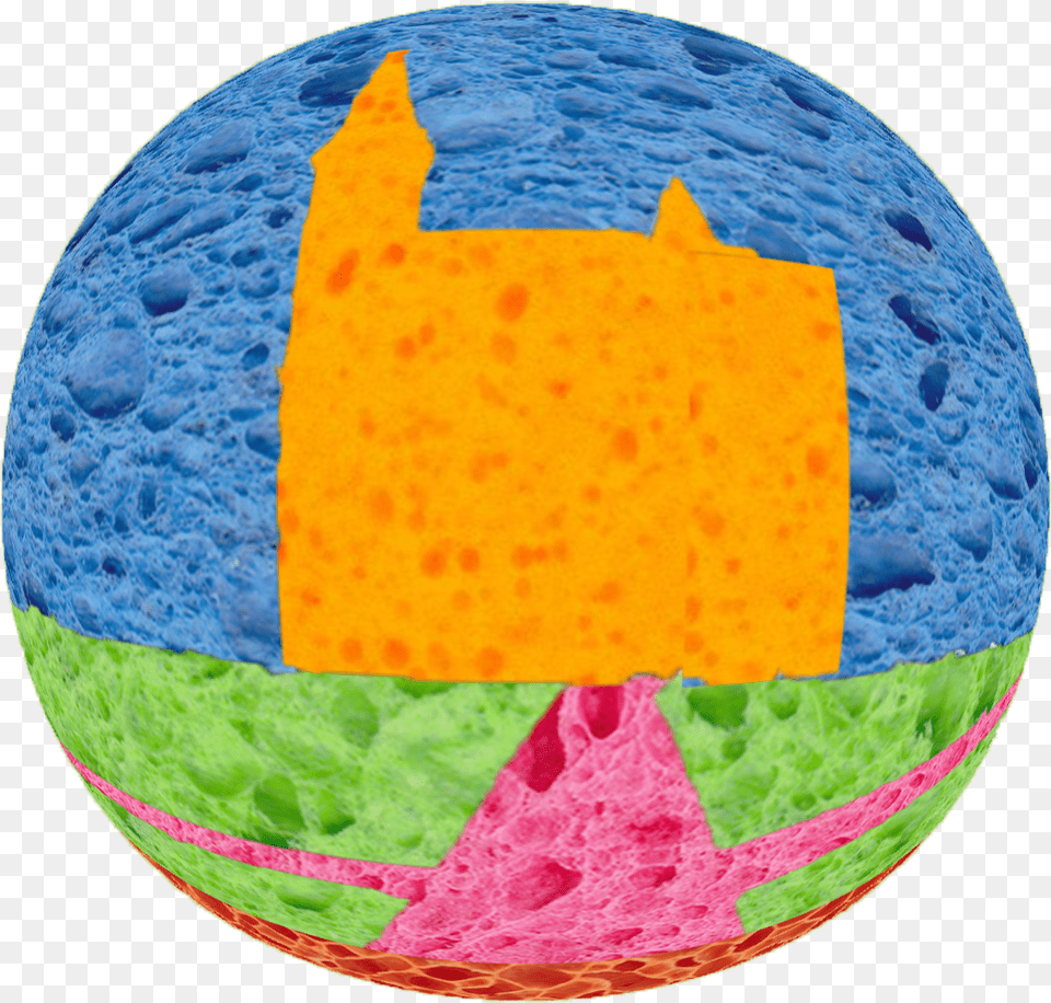 Great Absorption Spongeball Sponge Texture, Sphere Free Png