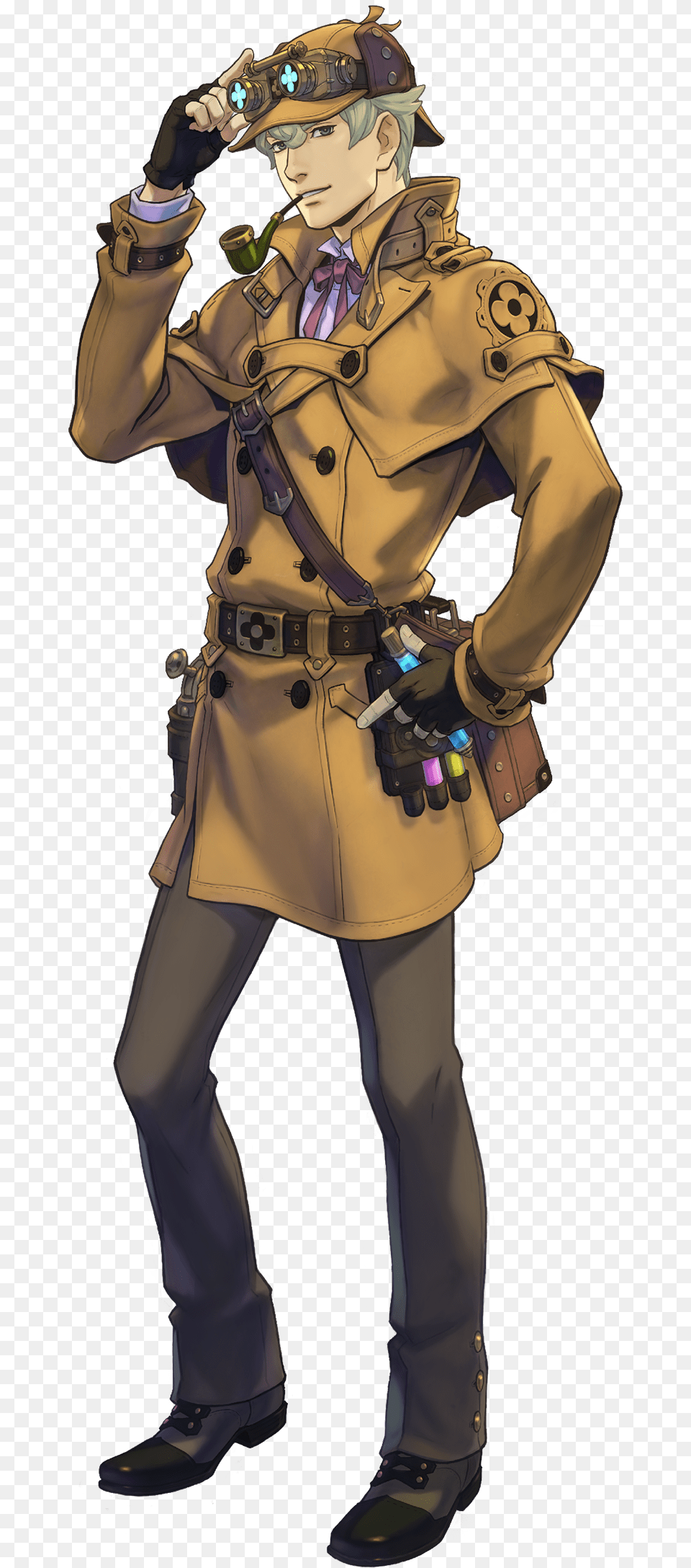 Great Ace Attorney Sherlock Holmes, Book, Clothing, Coat, Comics Png