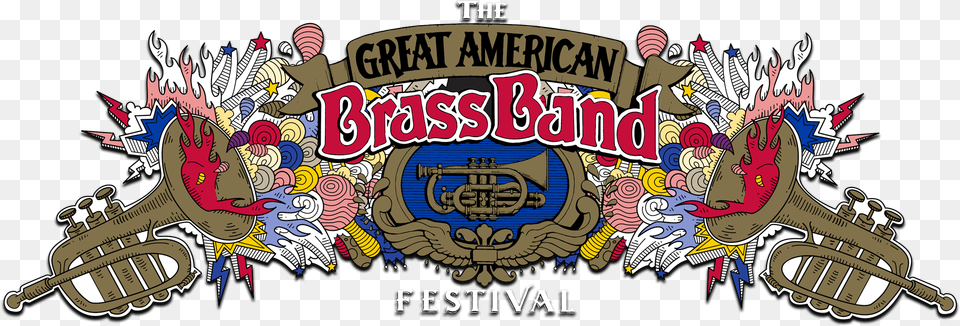 Great American Brass Band Festival, Emblem, Symbol, People, Person Free Png Download