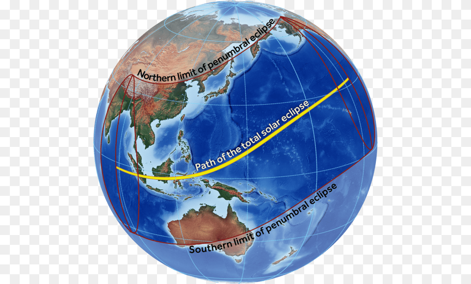 Great American Eclipsemichael Zeiler Path Of Totality 2017 Globe, Astronomy, Outer Space, Planet, Sphere Png Image
