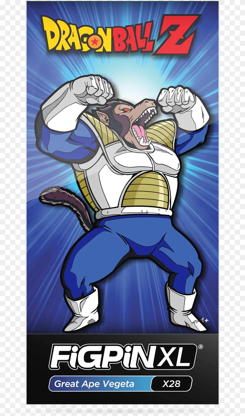 Great Ape Vegeta Figpin, Book, Comics, Publication, Advertisement Png