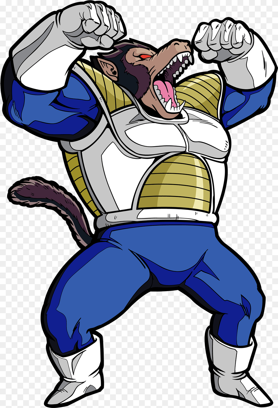 Great Ape Vegeta Figpin, Book, Comics, Publication, Baby Free Png