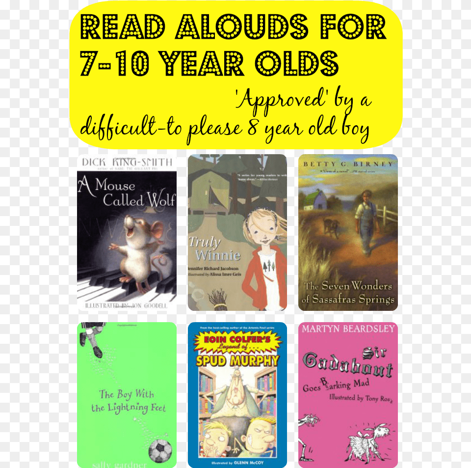 Great Books To Read Alouds To 7 10 Year Olds Books For 7 10 Year Olds, Book, Comics, Publication, Person Free Png