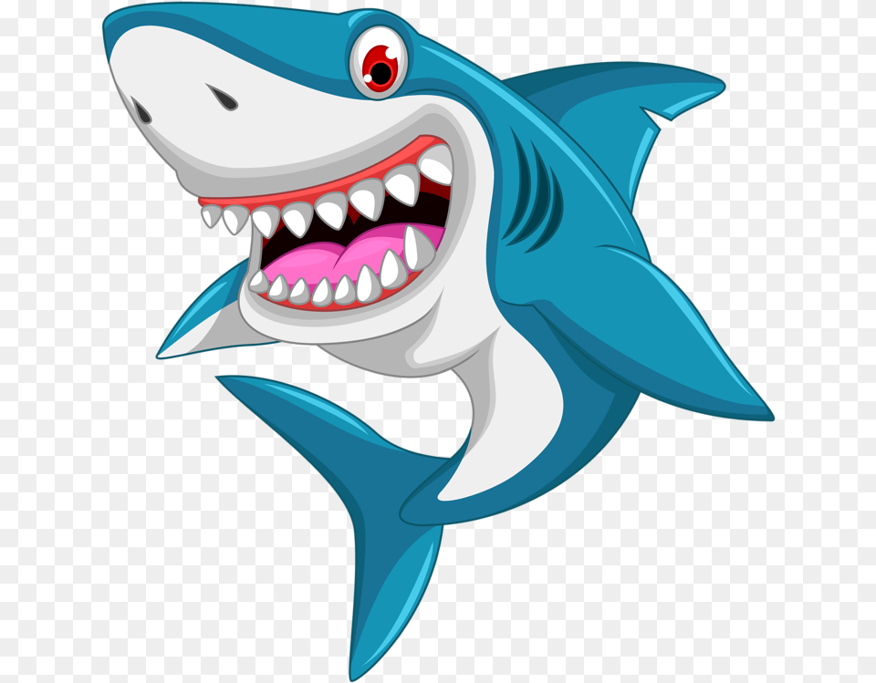 Great Cheesecake Shark White Cartoon Tart Clipart Shark Cartoon, Body Part, Mouth, Person, Teeth Free Png