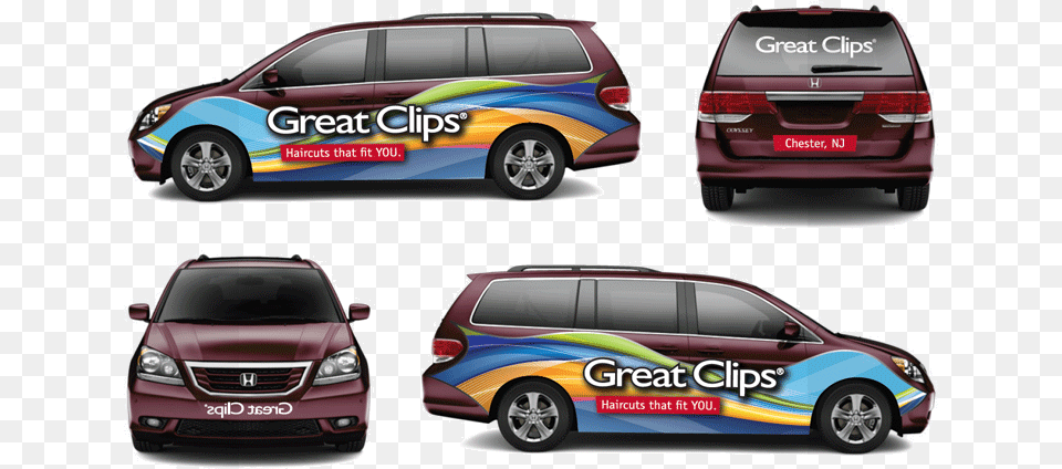 Great Clips Logo Toyota Alphard, Car, Transportation, Vehicle, Bus Free Transparent Png