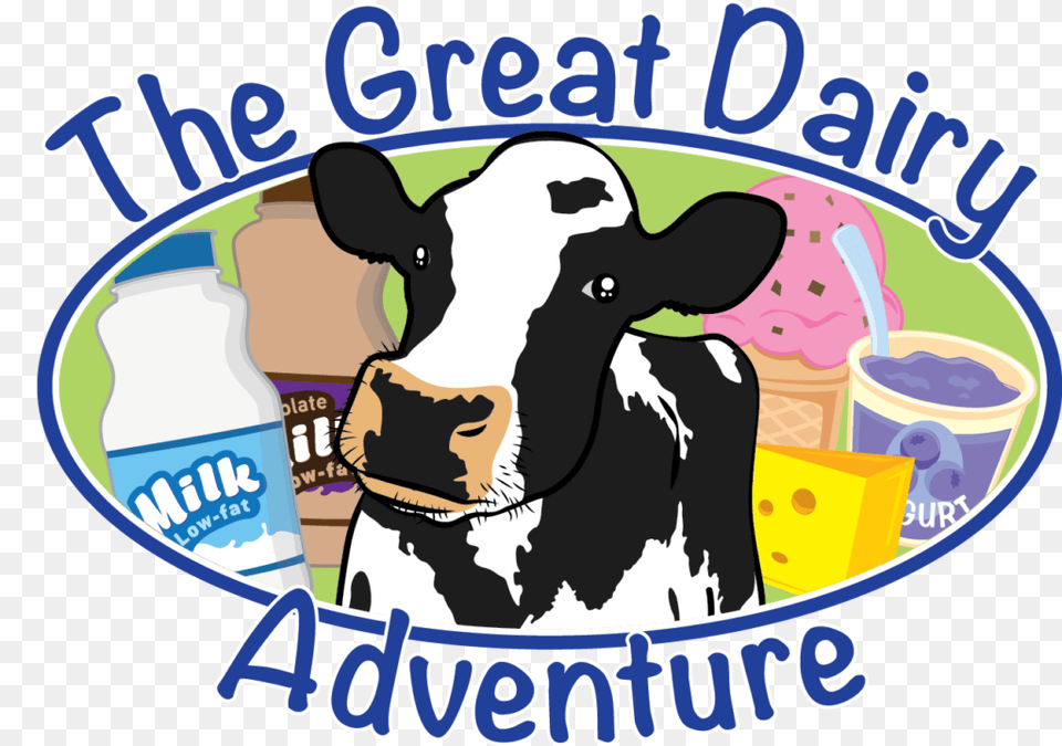 Great Dairy Adventure, Animal, Cattle, Livestock, Mammal Png Image