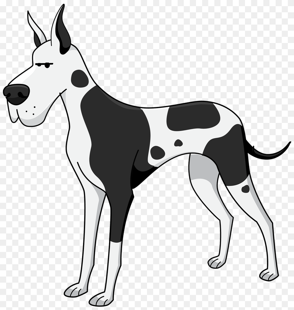 Great Dane Clipart, Animal, Canine, Dog, Great Dane Free Png Download