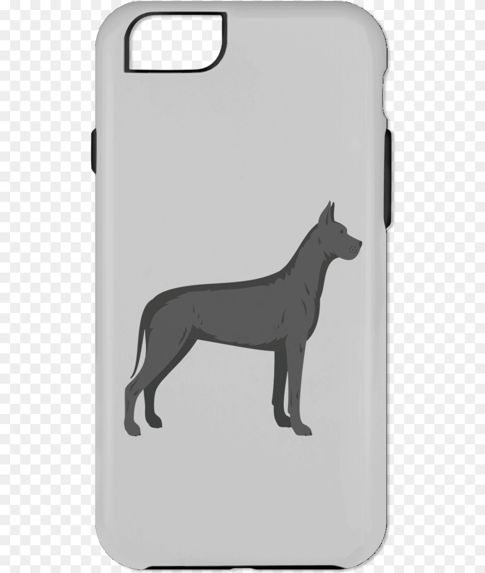 Great Dane Illustration Iphone 6 Plus Tough Case Dog, Animal, Canine, Mammal, Pet Free Png Download