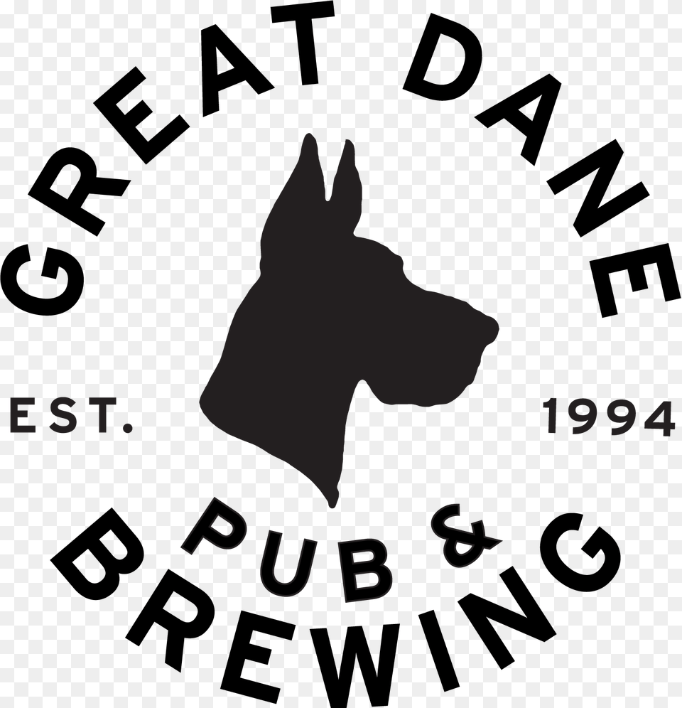 Great Dane Pub Amp Brewing Co Hair Style Logo Design, Person, Face, Head Free Png