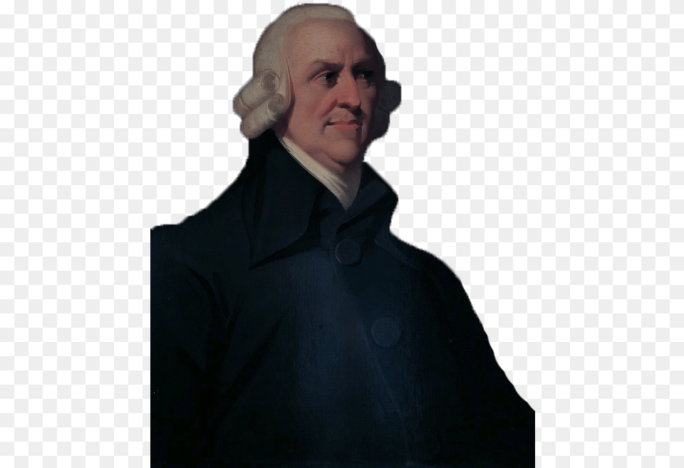 Great Economist Adam Smith, Portrait, Art, Photography, Person Free Png