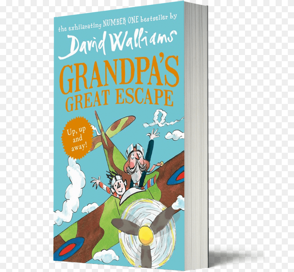 Great Escape Grandpa39s Great Escape Paperback, Book, Publication, Comics, Baby Png