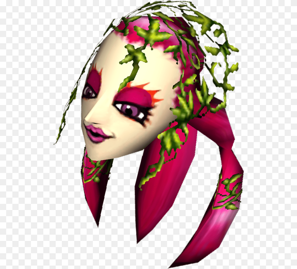 Great Fairy Mask Legend Of Zelda Great Fairy Mask, Elf, Adult, Portrait, Photography Png Image