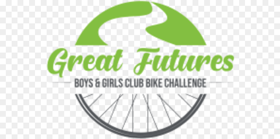 Great Futures Boys And Girls Club Bike Challenge Company, Logo, Machine, Spoke, Symbol Free Png
