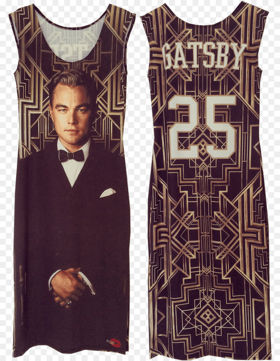 Great Gatsby 25 Kiss Handmade Dress Great Gatsby Leonardo Dicaprio Suit, Clothing, Formal Wear, Adult, Person Free Transparent Png