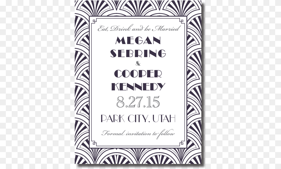 Great Gatsby Save The Date In Park City Utah Bullet Holes, Advertisement, Book, Publication, Poster Png