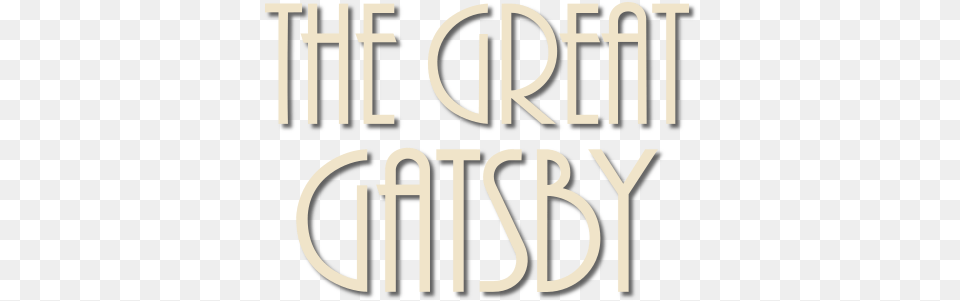 Great Gatsby Vertical, Text, Alphabet Free Png Download